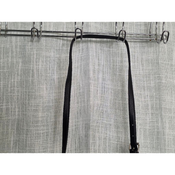 Women's Nine West Black Crossbody Bag Small Faux Leather - Picture 5 of 7